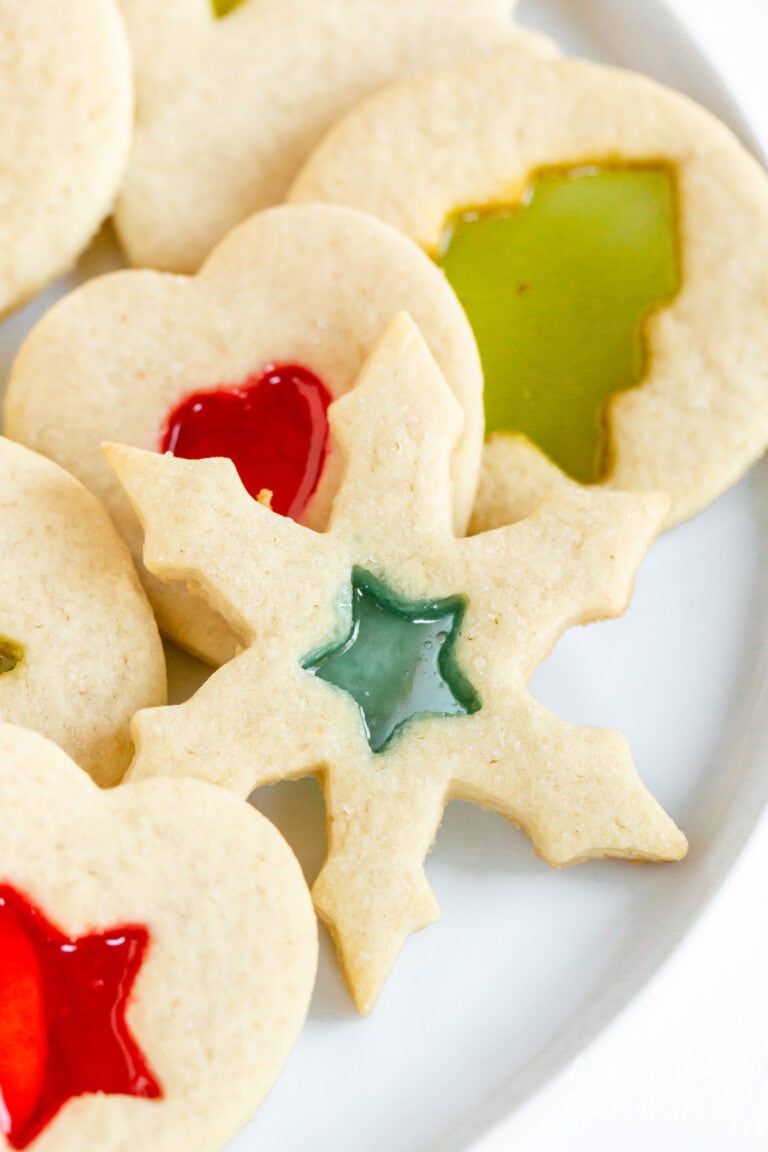 Stained Glass Cookies - Amanda's Cookin' - Cookies, Brownies, & Bars