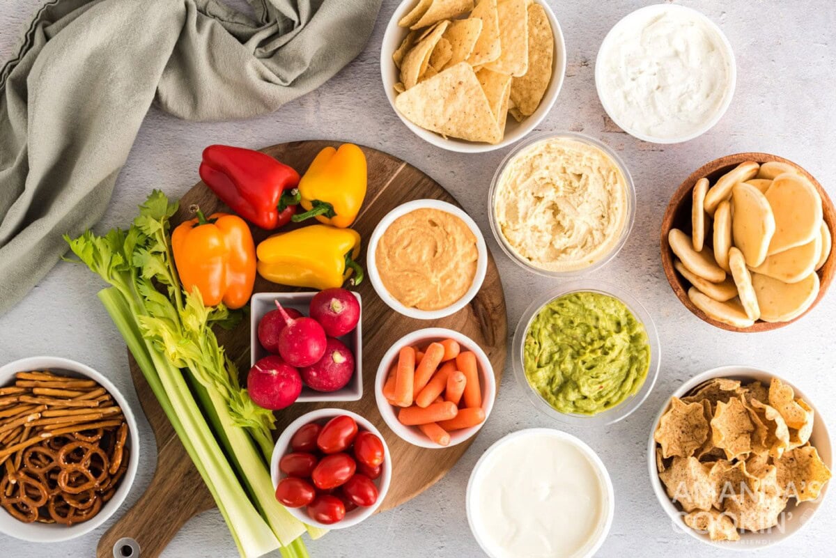 football party tray ingredients