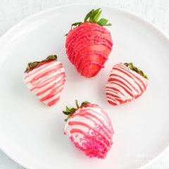 decorated chocolate covered strawberries