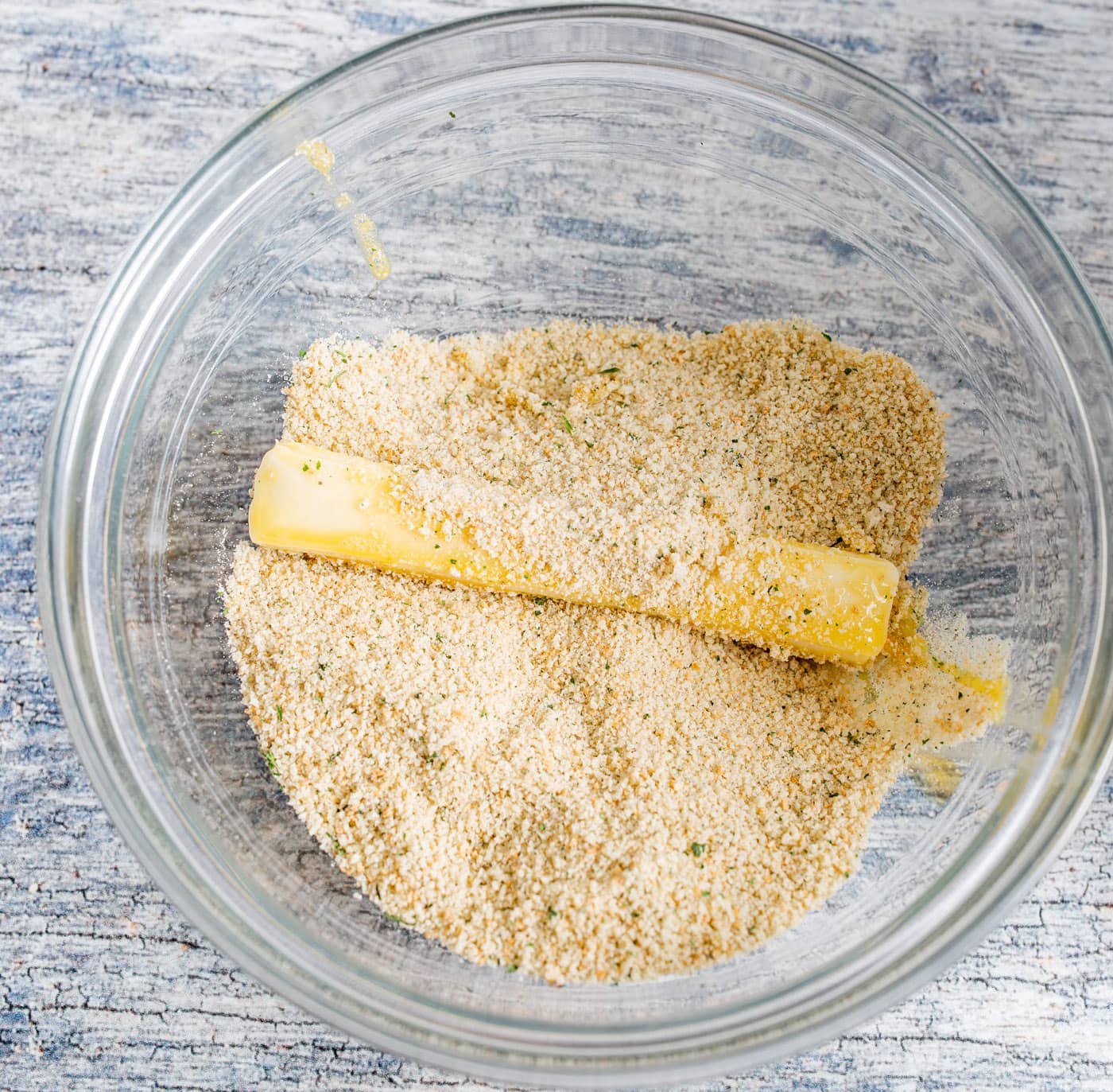 cheese stick in bread crumbs
