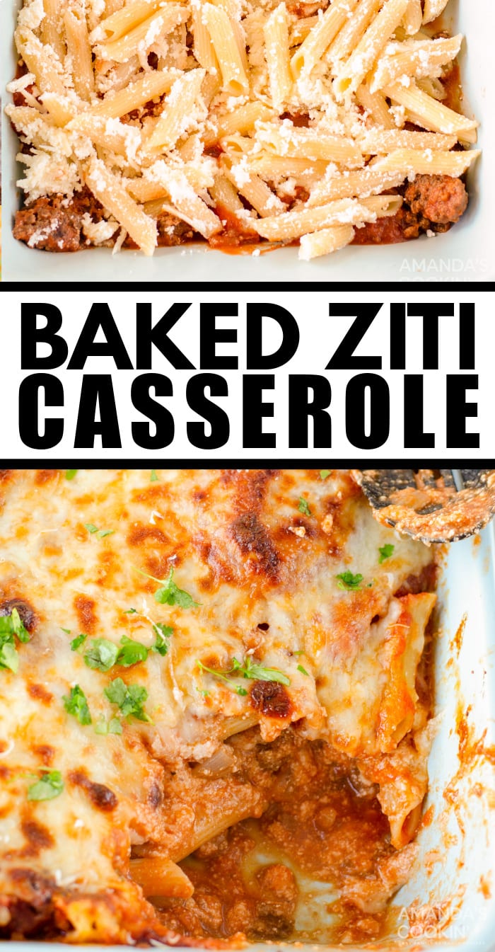 Baked Ziti - Amanda's Cookin' - Pasta