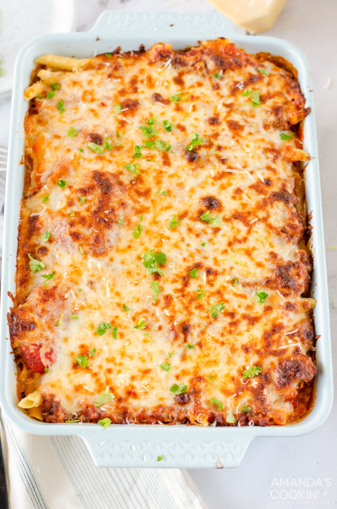 Baked Ziti - Amanda's Cookin' - Pasta