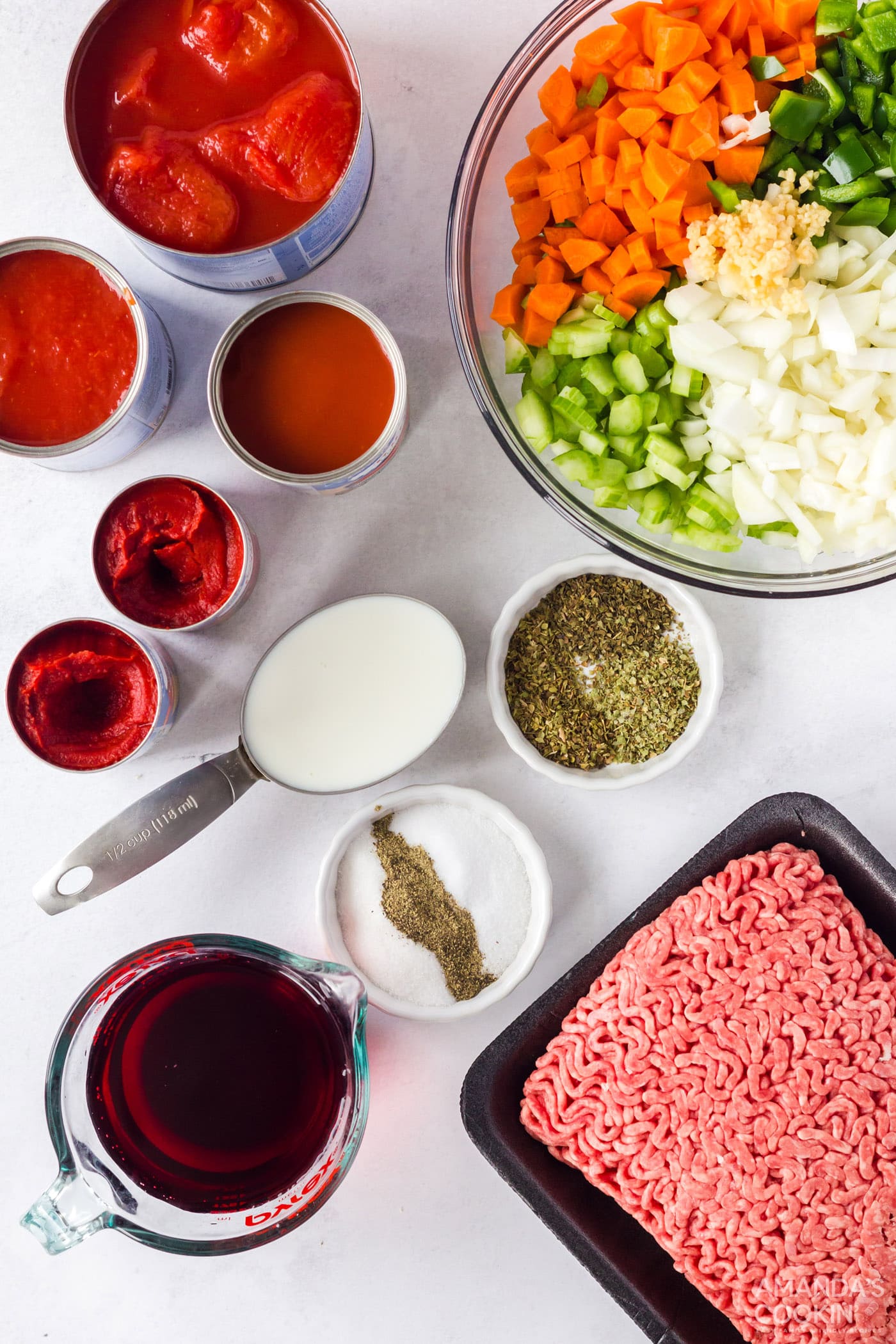 Bolognese Sauce Amanda's Cookin' Pasta