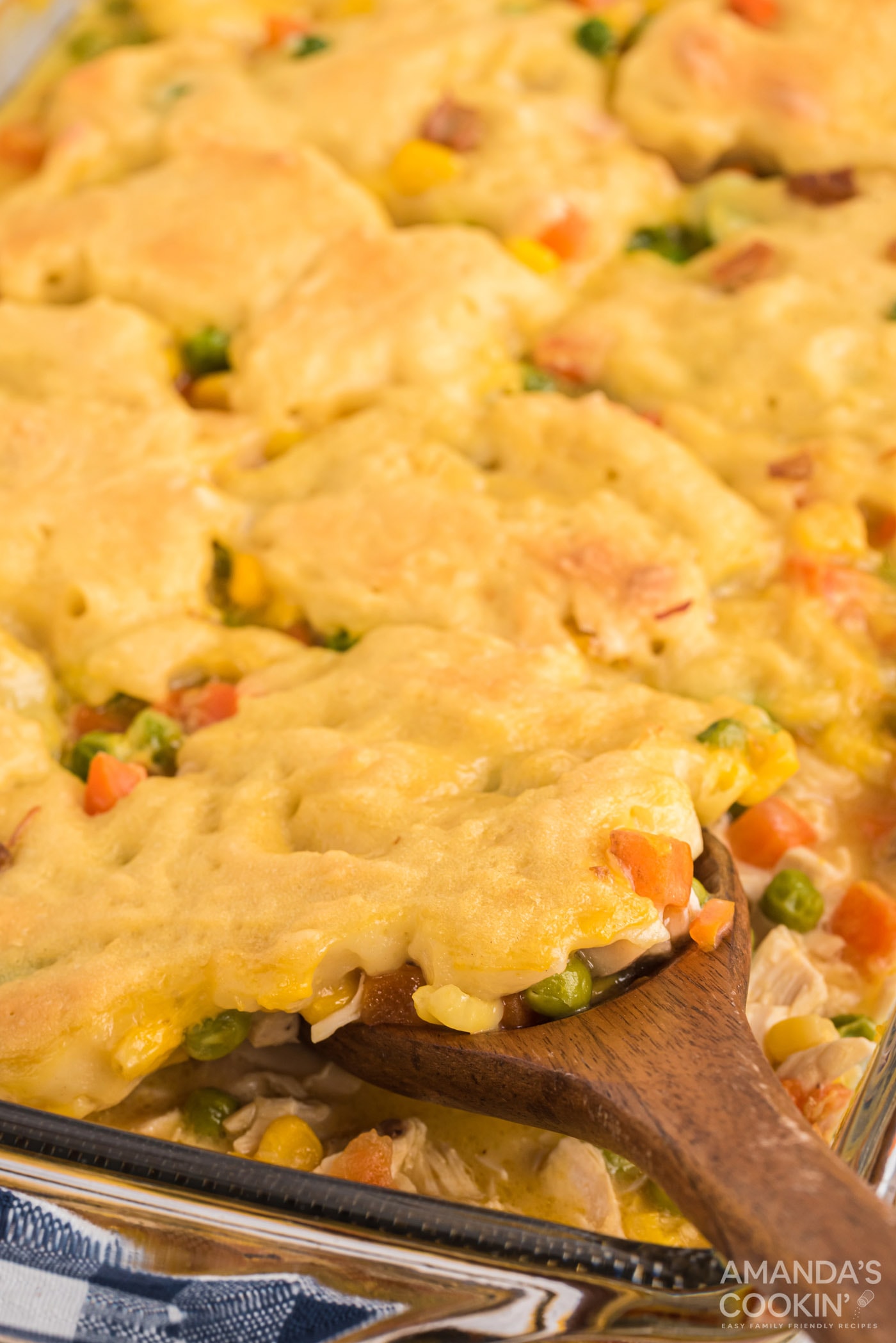 Chicken And Dumpling Casserole Amanda S Cookin Casseroles