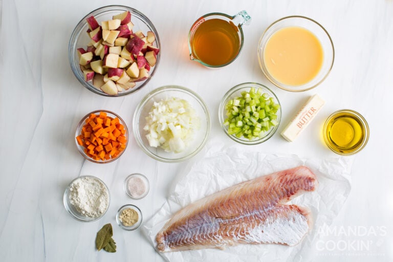 Fish Chowder Amanda's Cookin' Soup