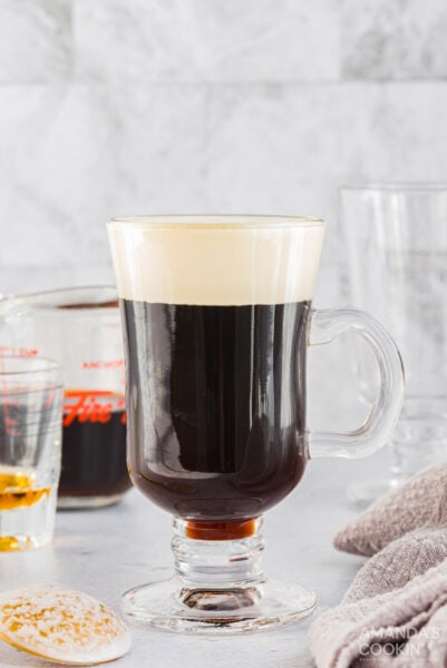 Irish Coffee - Amanda's Cookin' - Cocktails