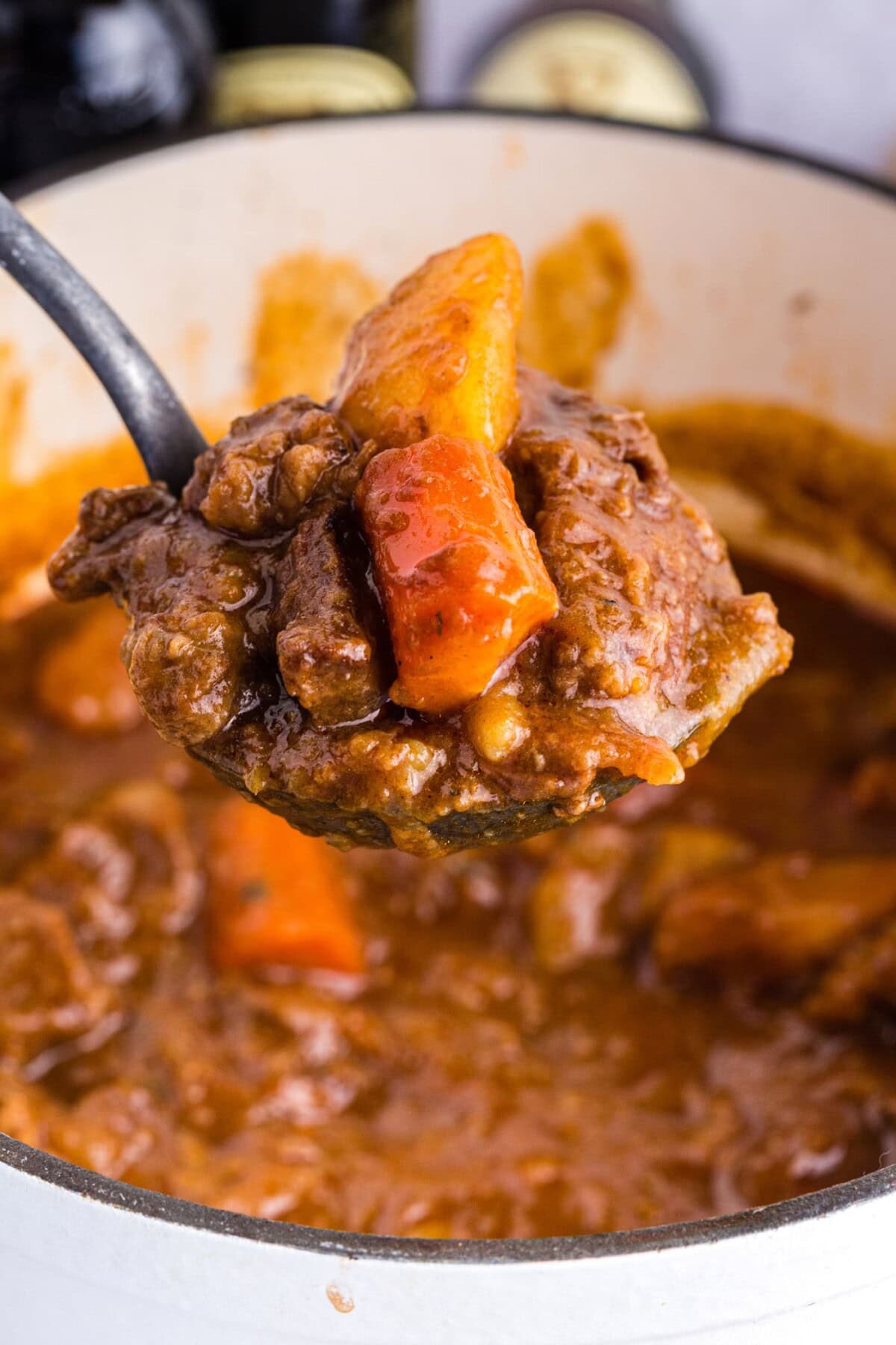 ladle full of irish stew