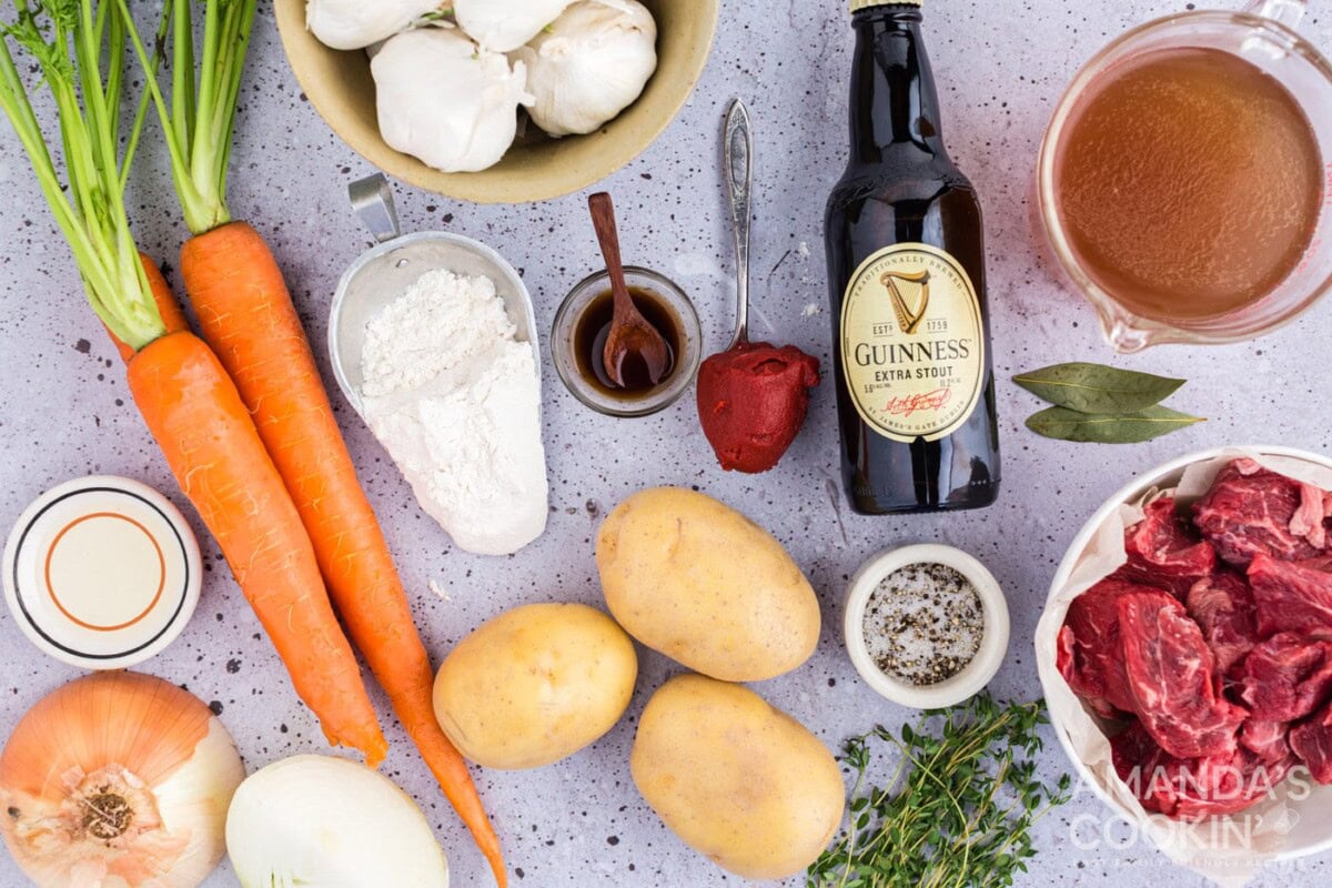 ingredients for irish stew