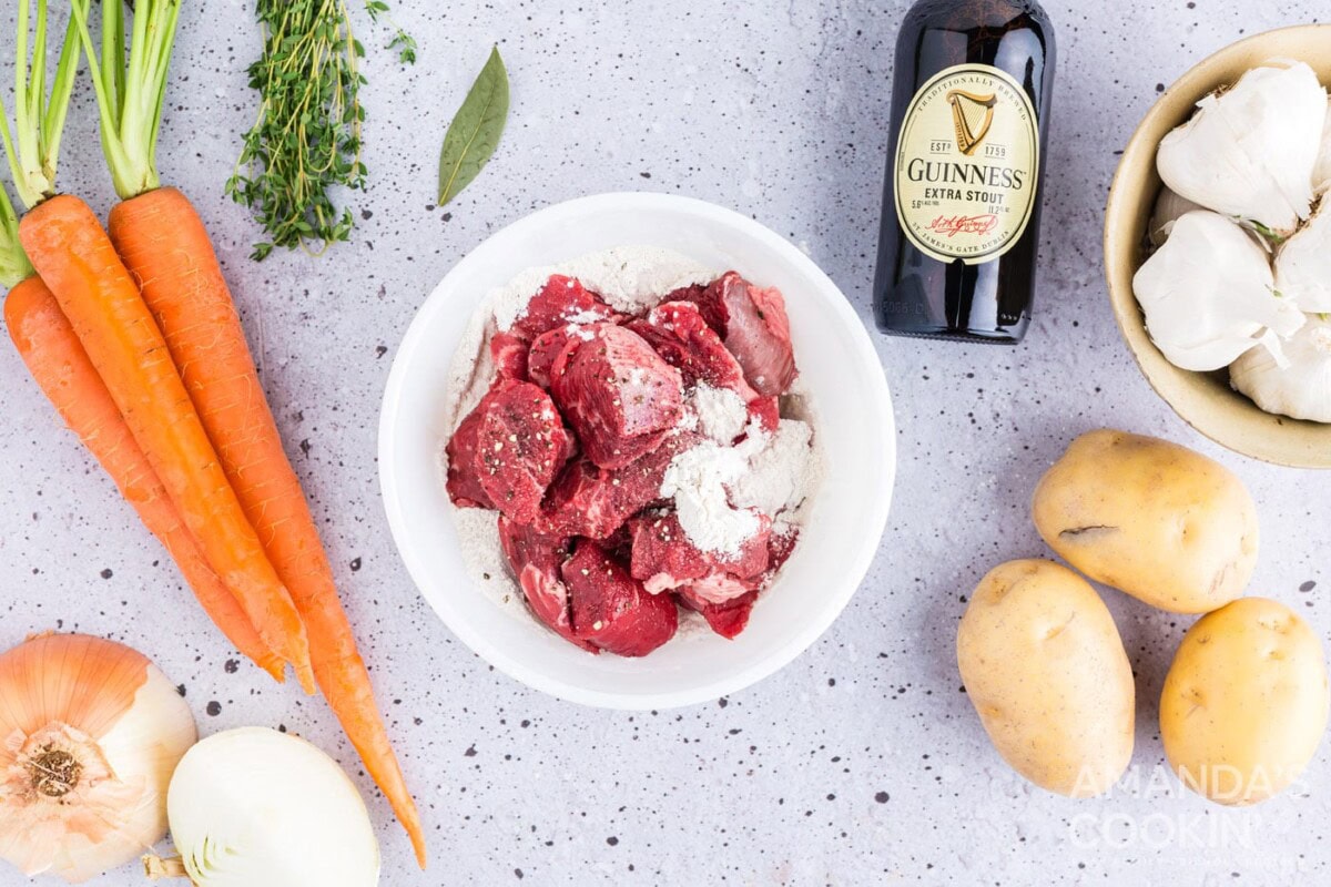 combine meat and seasonings in bowl