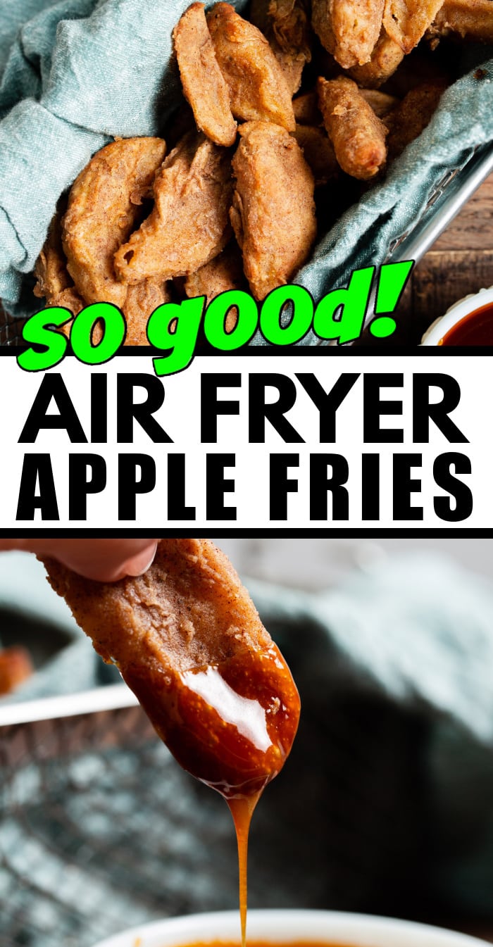 Air Fryer Apple Fries Amanda's Cookin' Air Fryer Recipes