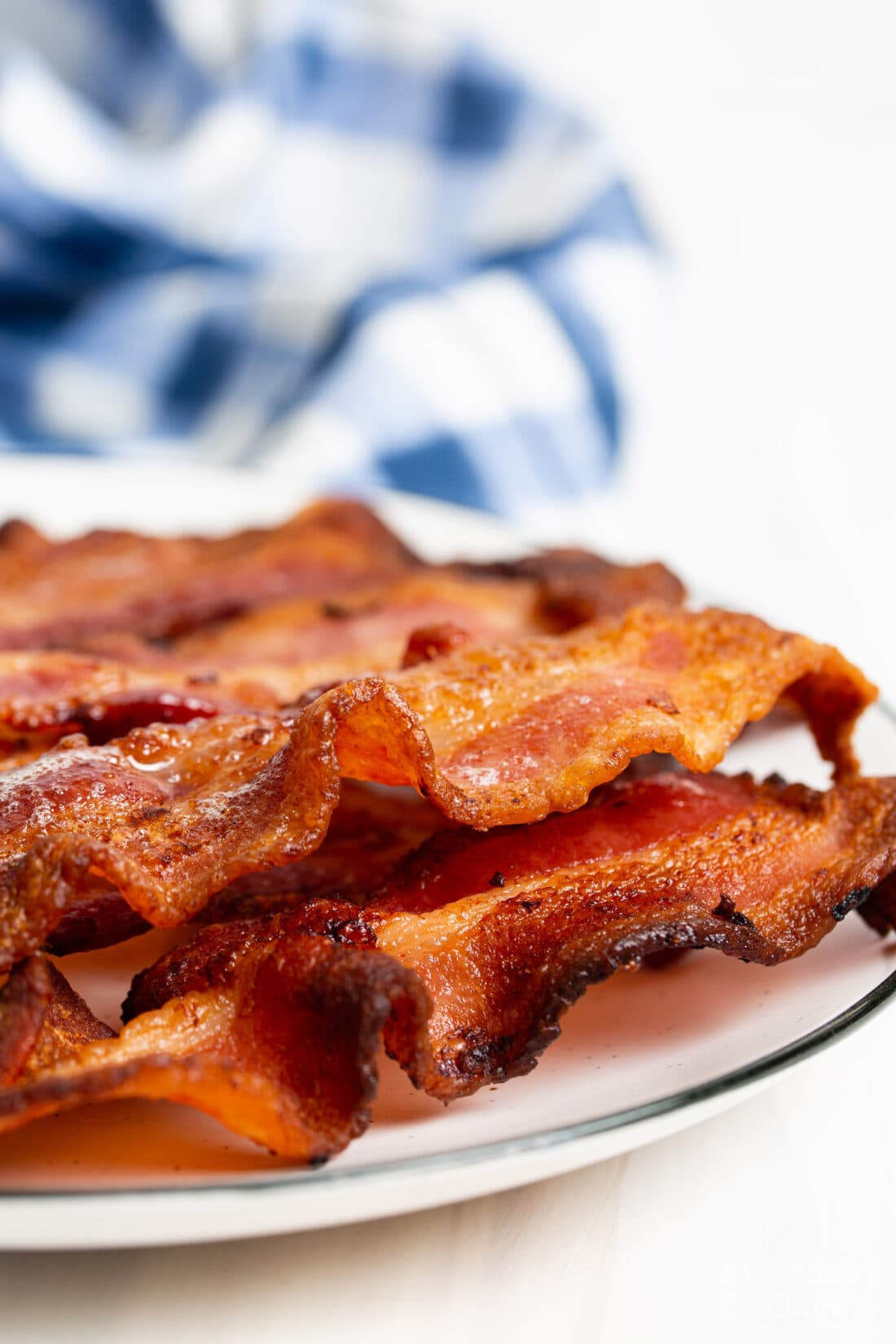 bacon on a plate