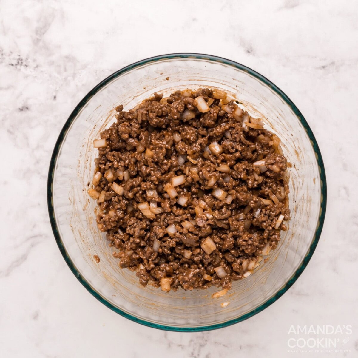 sloppy joe mixture in a bowl