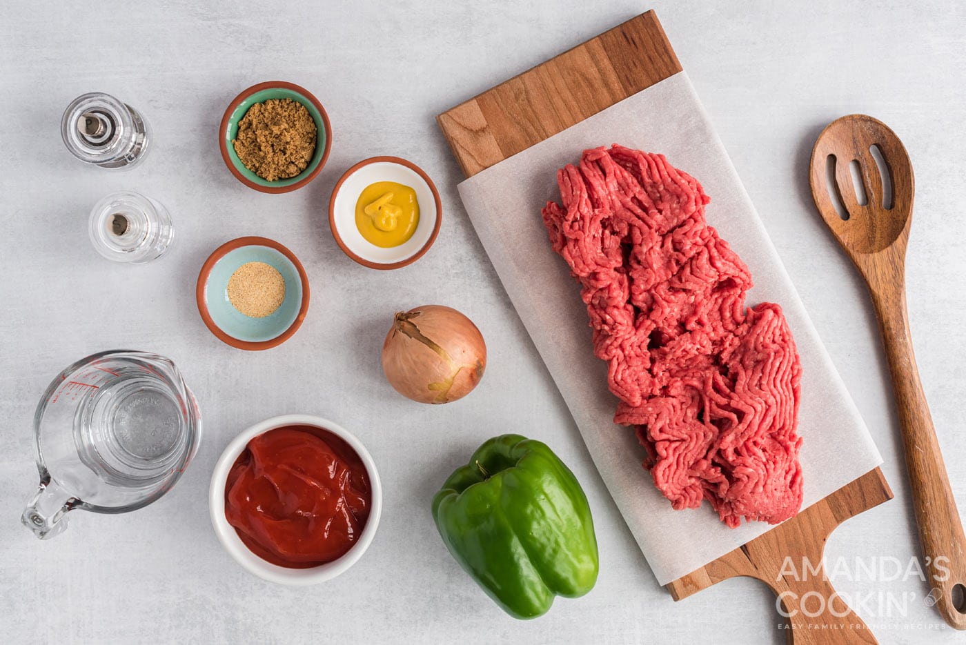 Sloppy Joe Amanda's Cookin'