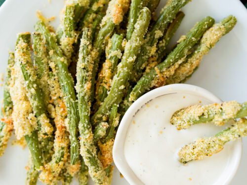 Green bean hotsell fries air fryer