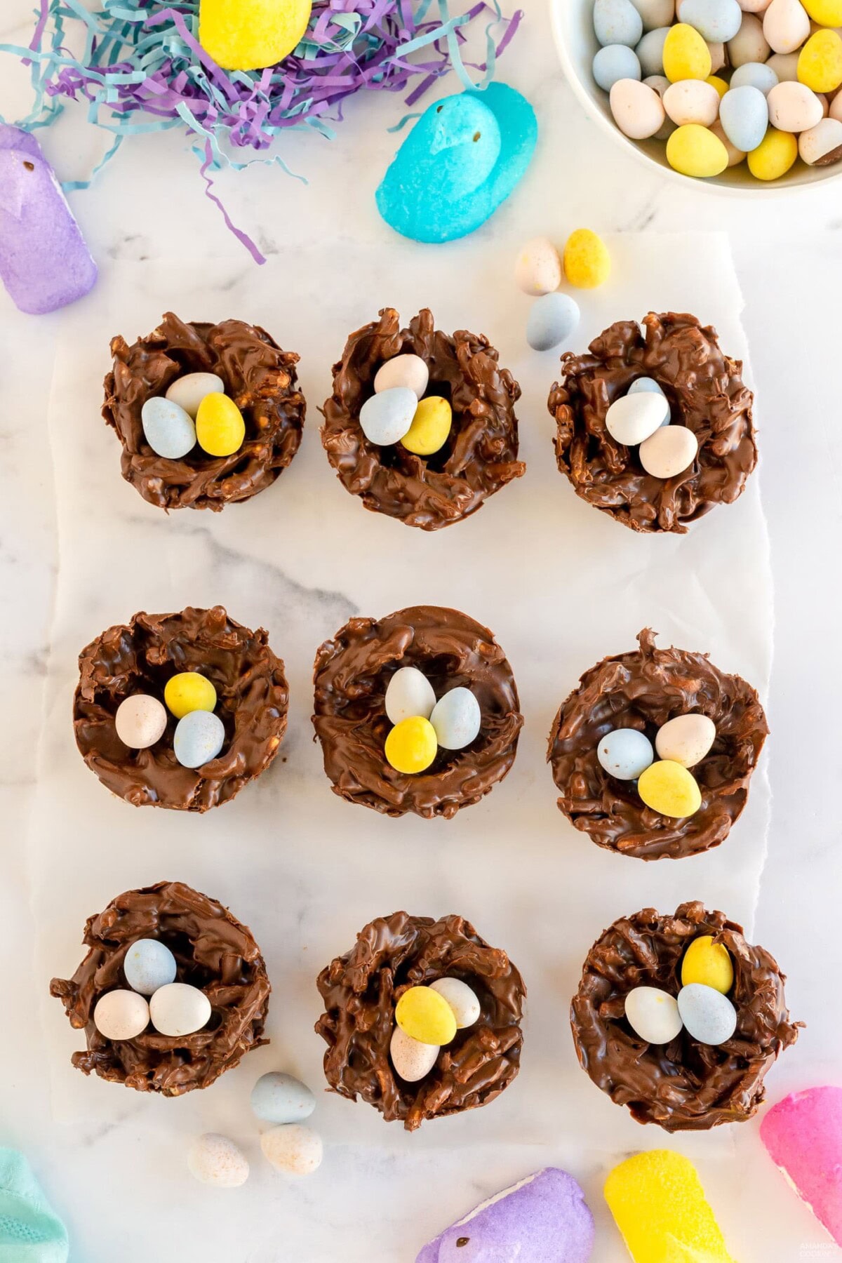 Bird Nest Cookies