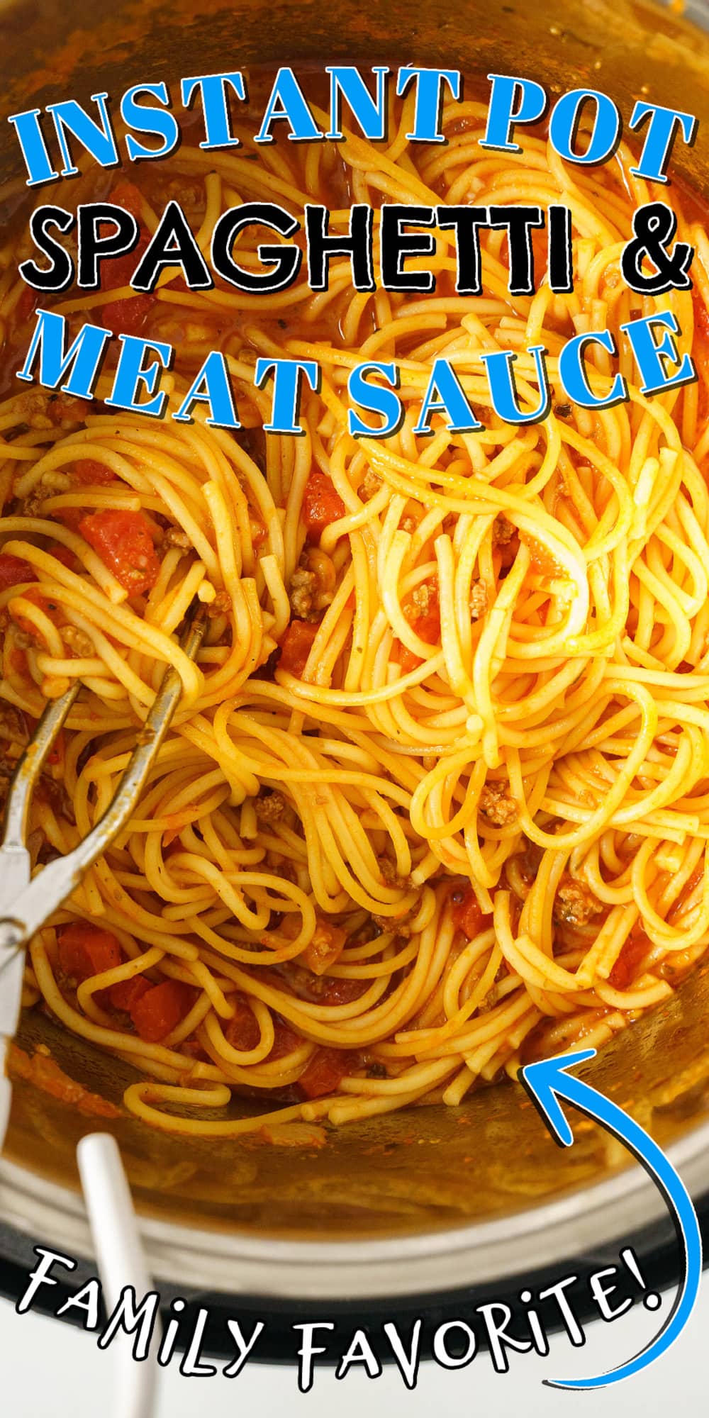 Instant Pot Spaghetti and Meat Sauce Amanda's Cookin' Pasta