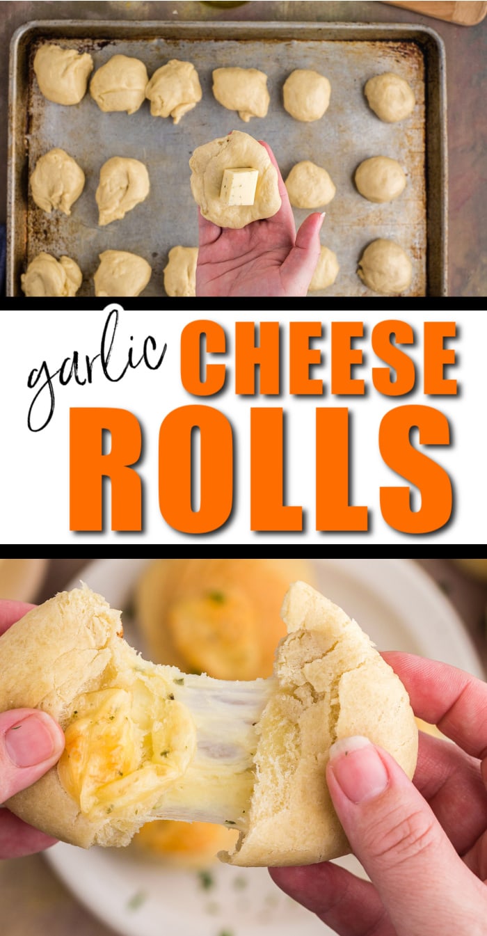 Garlic Cheese Rolls - Amanda's Cookin' - Biscuits & Rolls