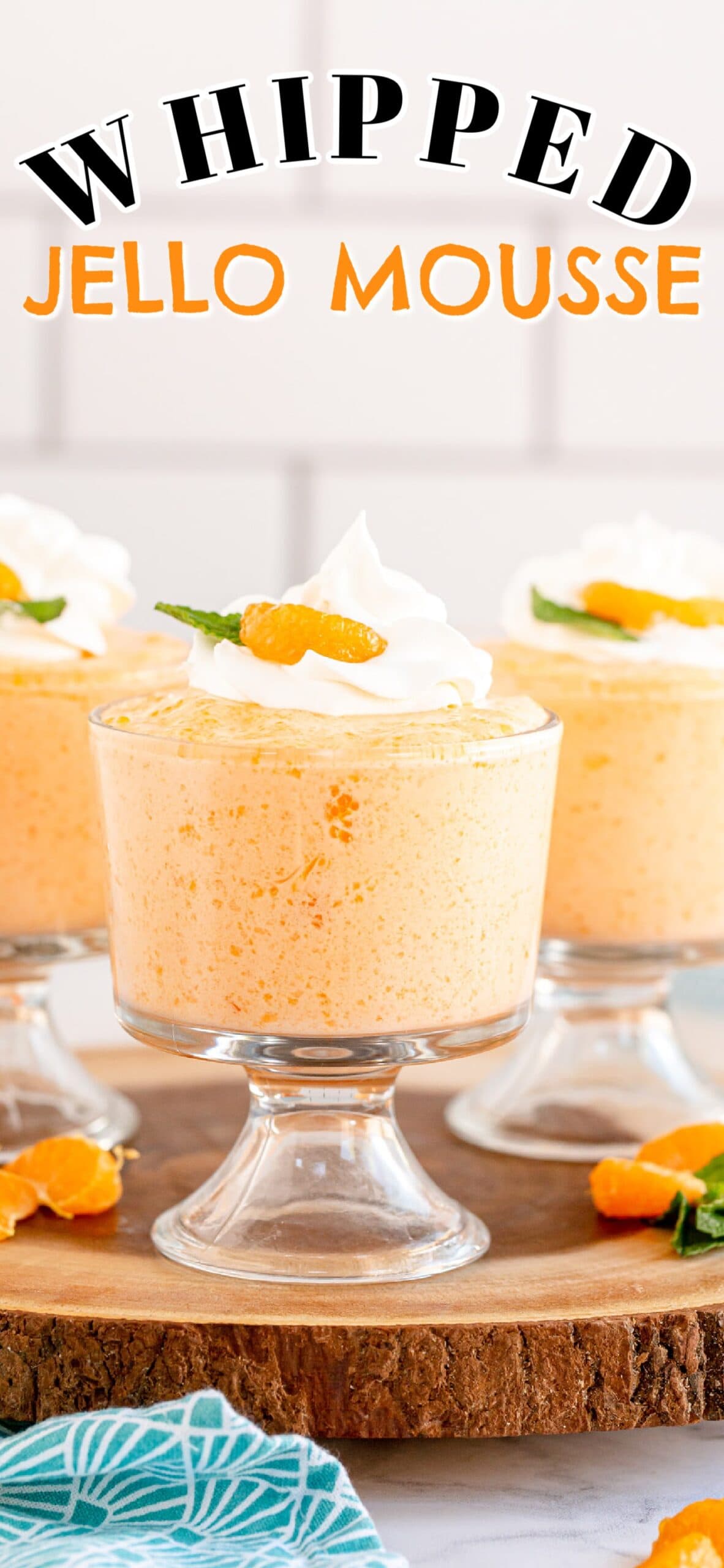 Whipped Jello Mandarin Orange Mousse Dessert Amanda's Cookin'