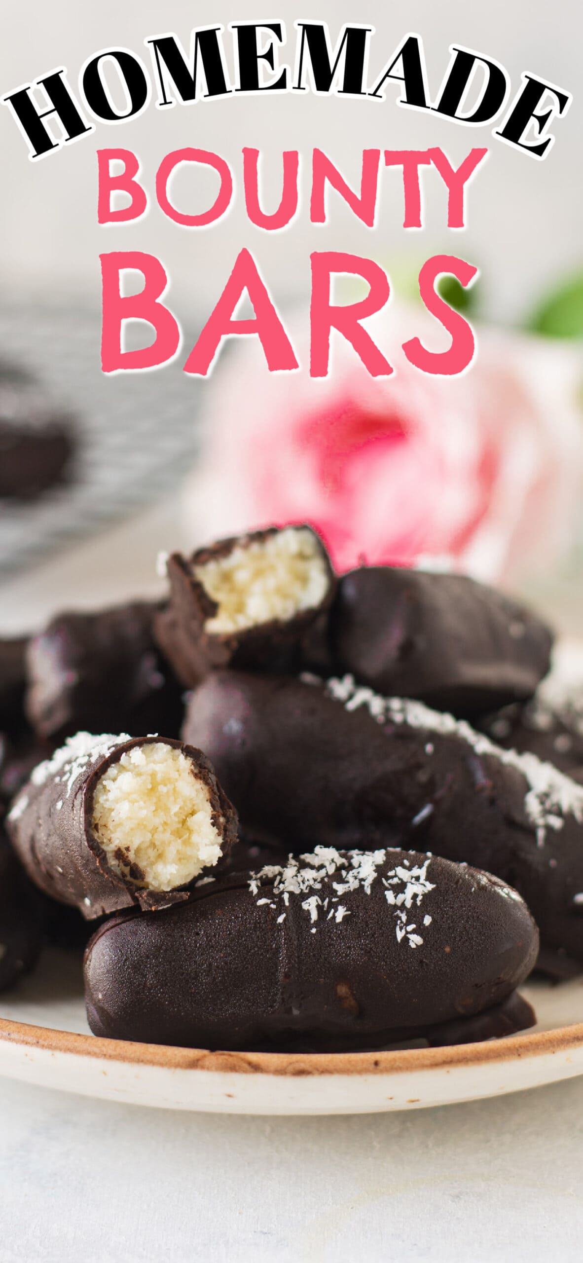 Homemade Bounty Bars Amanda's Cookin' Candy