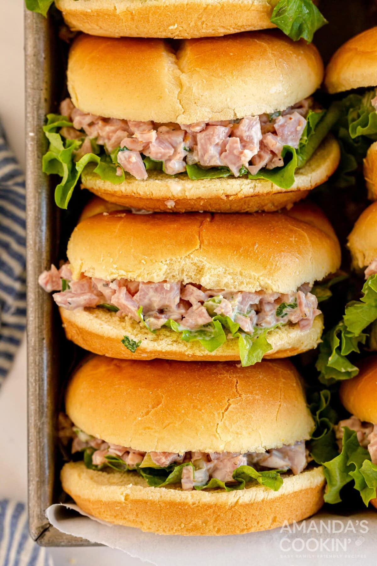 ham salad sliders