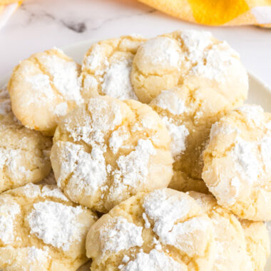 orange crinkle cookies