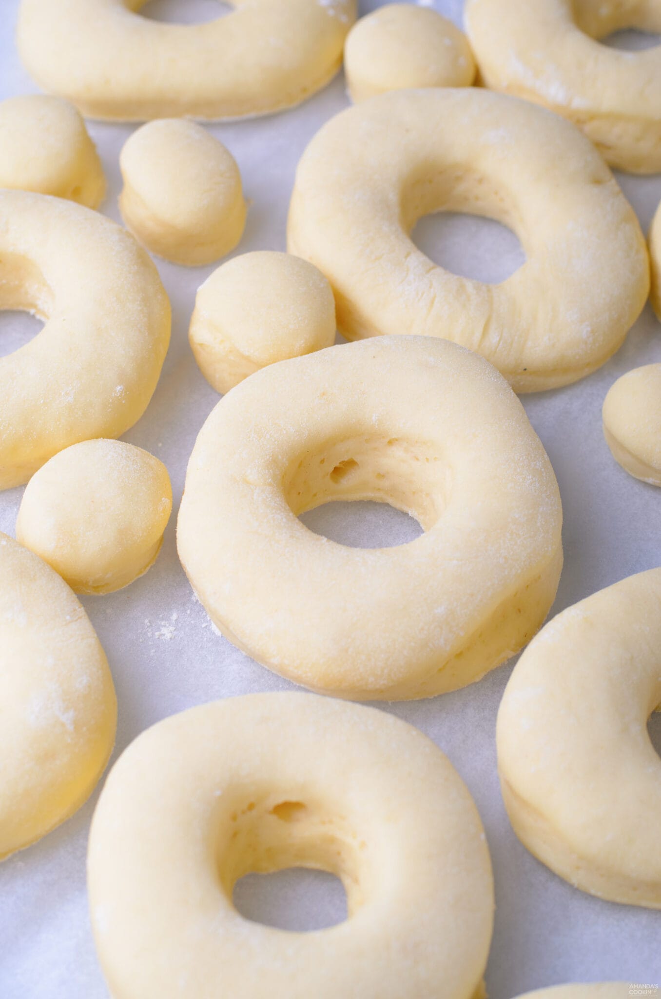 donuts rings and donut holes