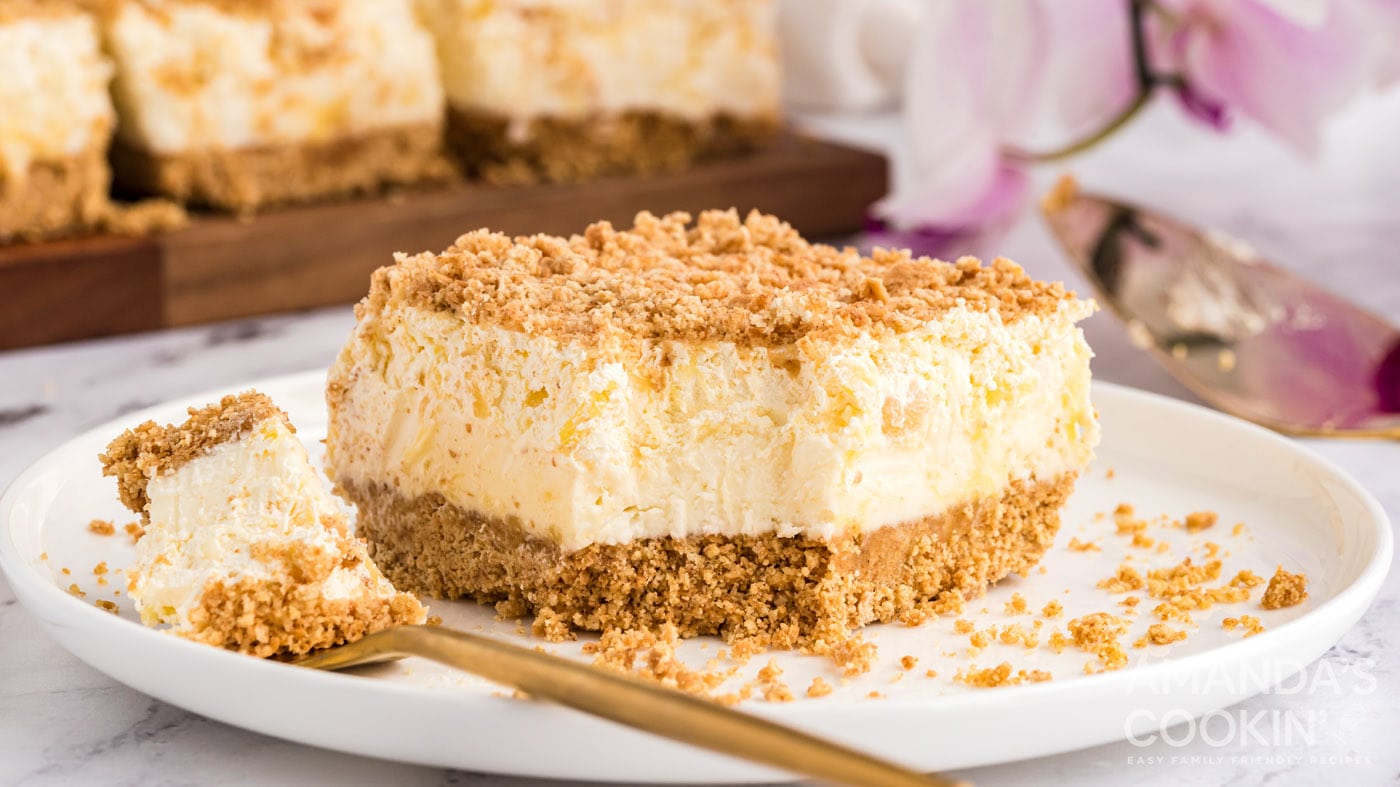 Pineapple Dream Dessert pineapple, whipped cream, cream cheese