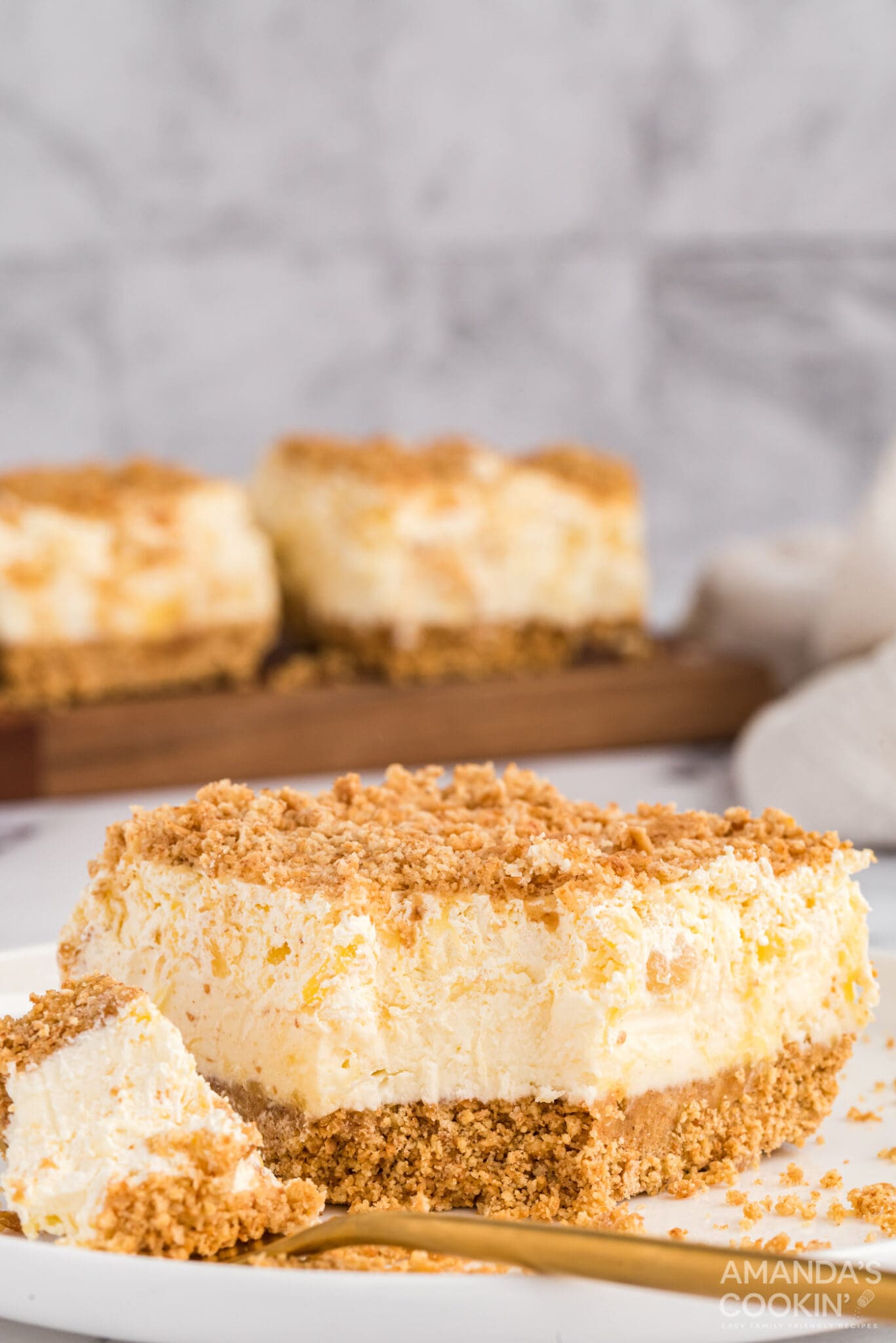 Pineapple Dream Dessert pineapple, whipped cream, cream cheese