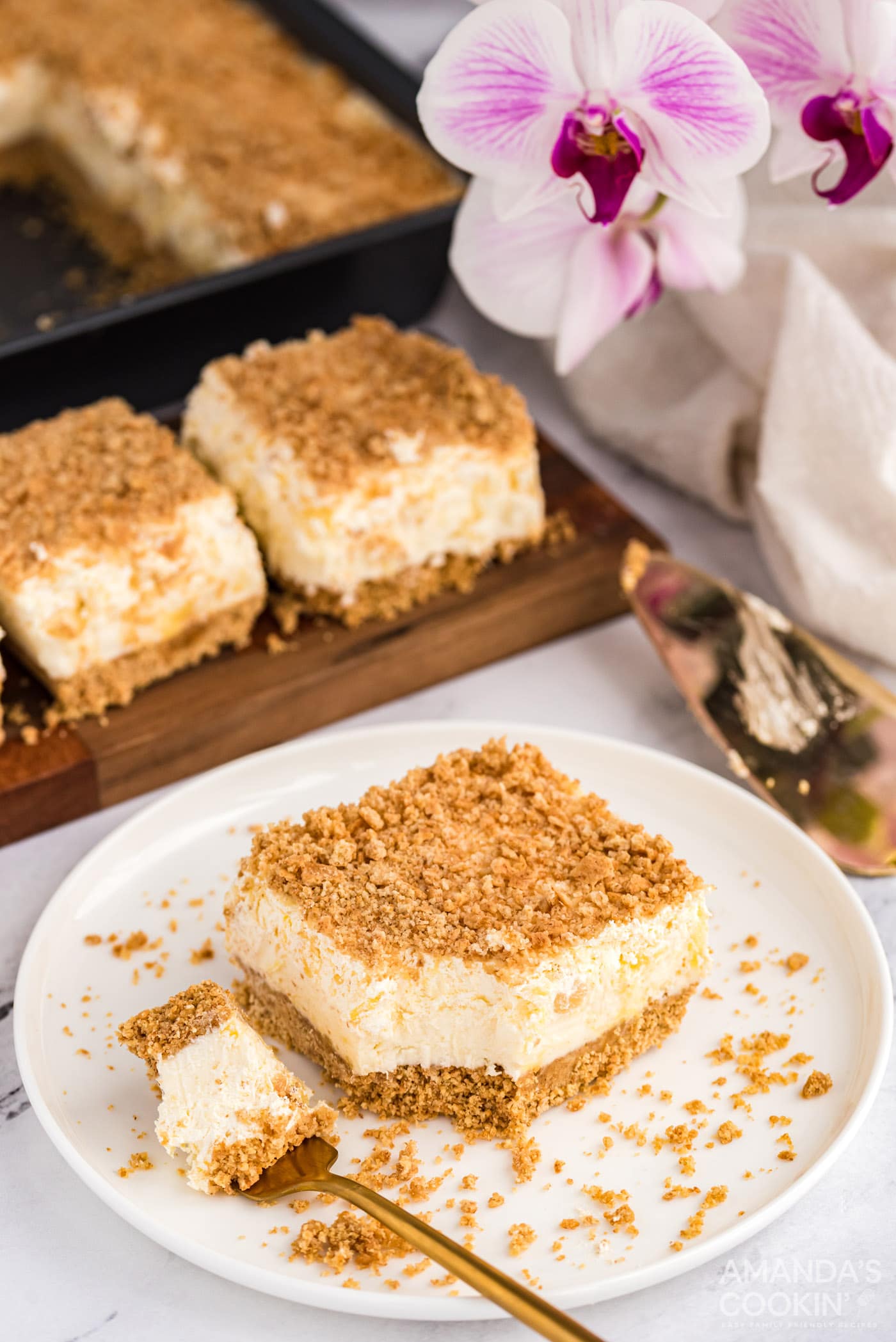 Pineapple Dream Dessert pineapple, whipped cream, cream cheese