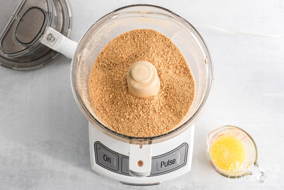 crumbs in food processor