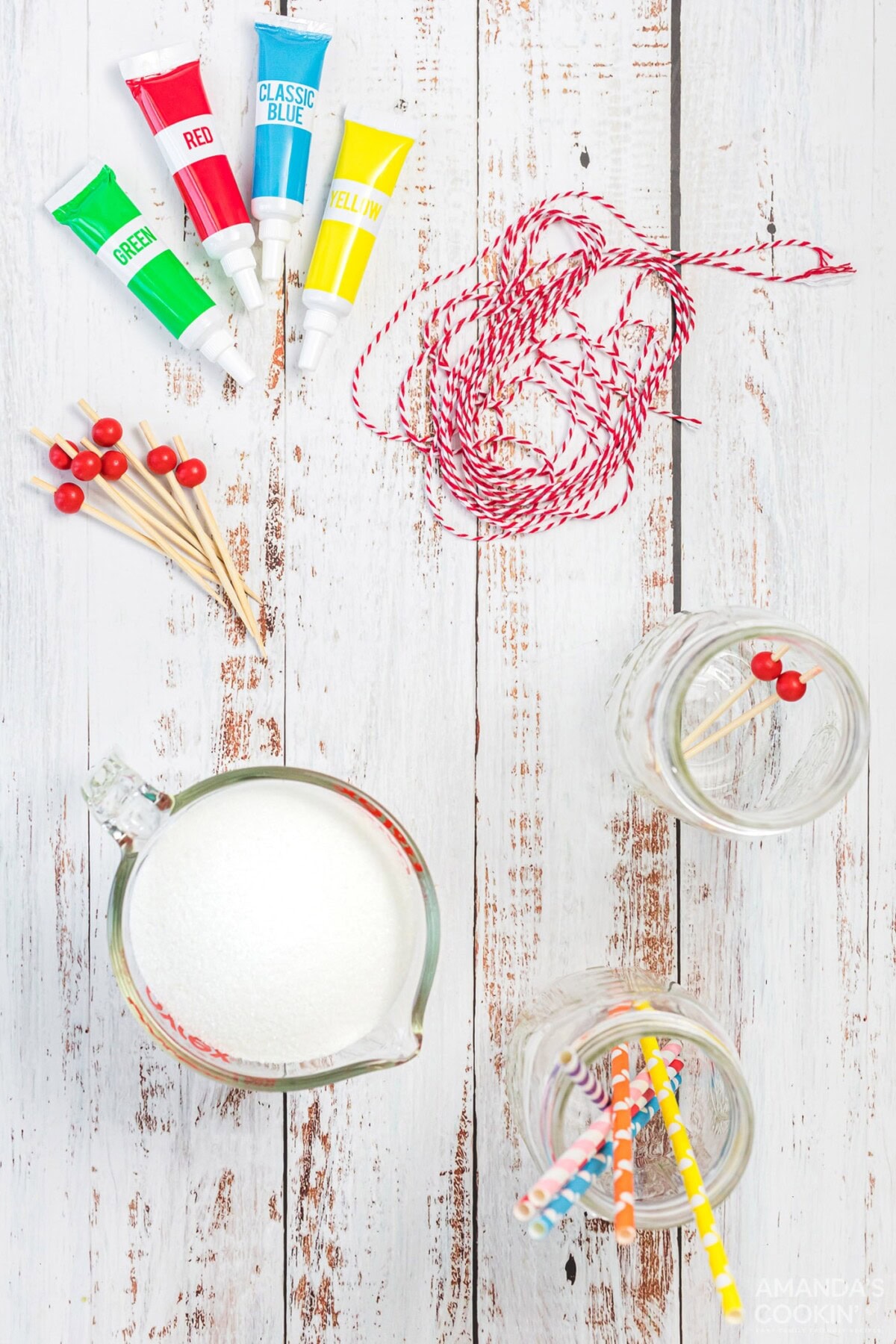 supplies needed for making rock candy