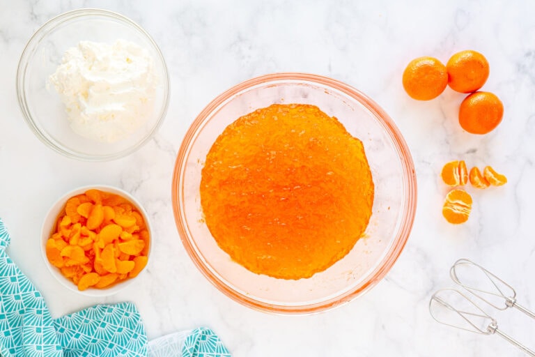 Whipped Jello Mandarin Orange Mousse Dessert Amanda's Cookin'