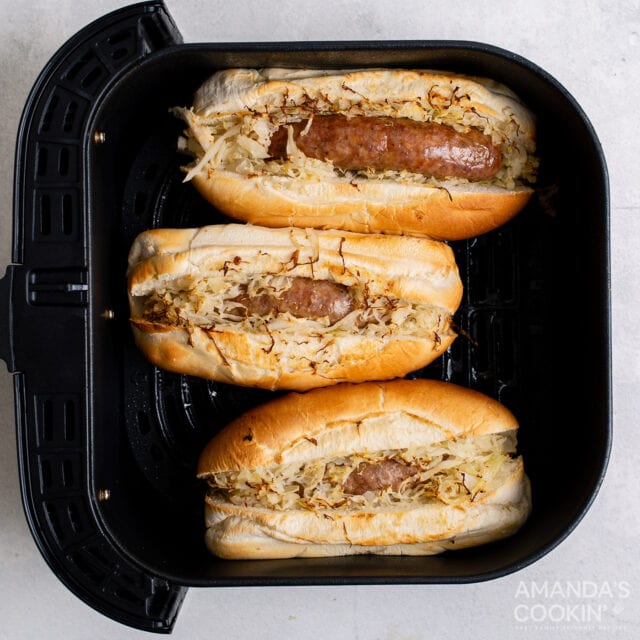 Air Fryer Bratwurst Amanda's Cookin' Air Fryer Recipes
