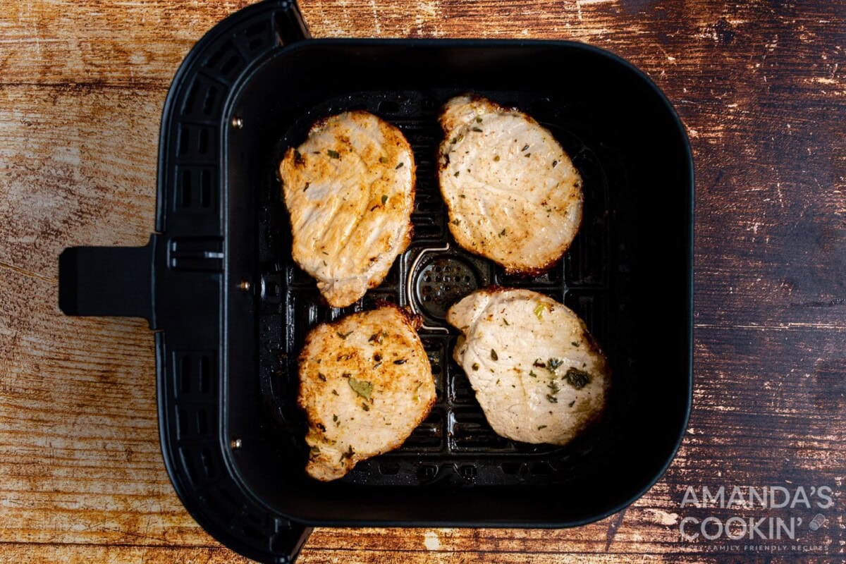 pork chops in the air fryer