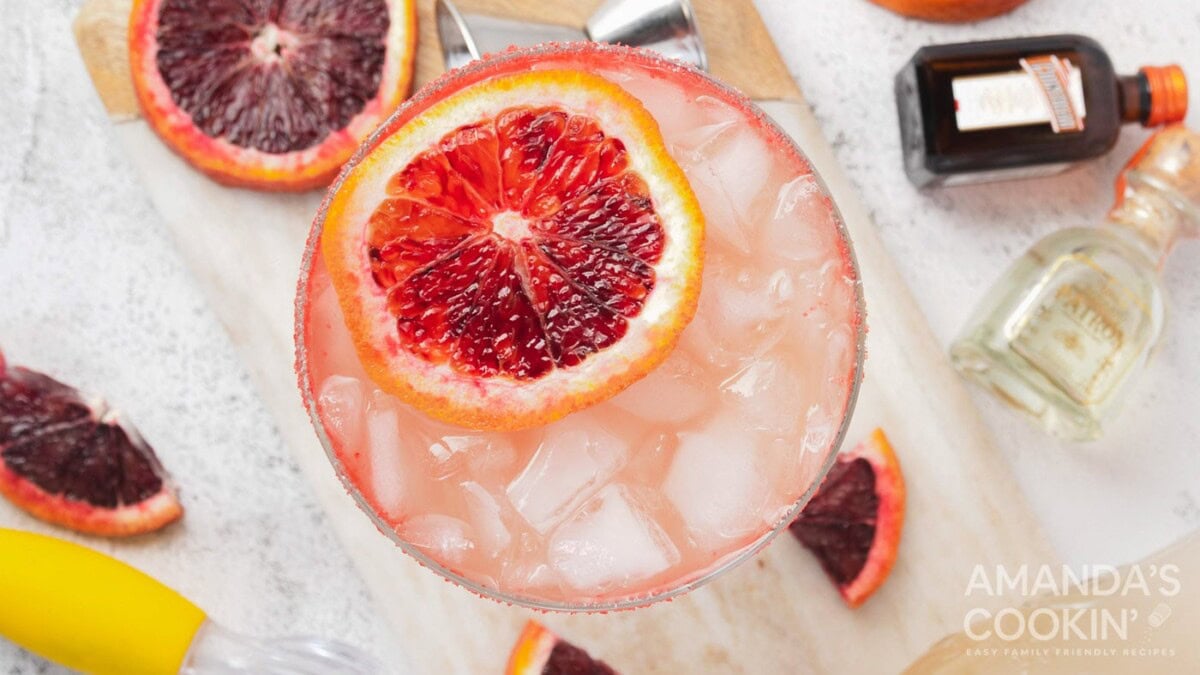 blood orange margarita