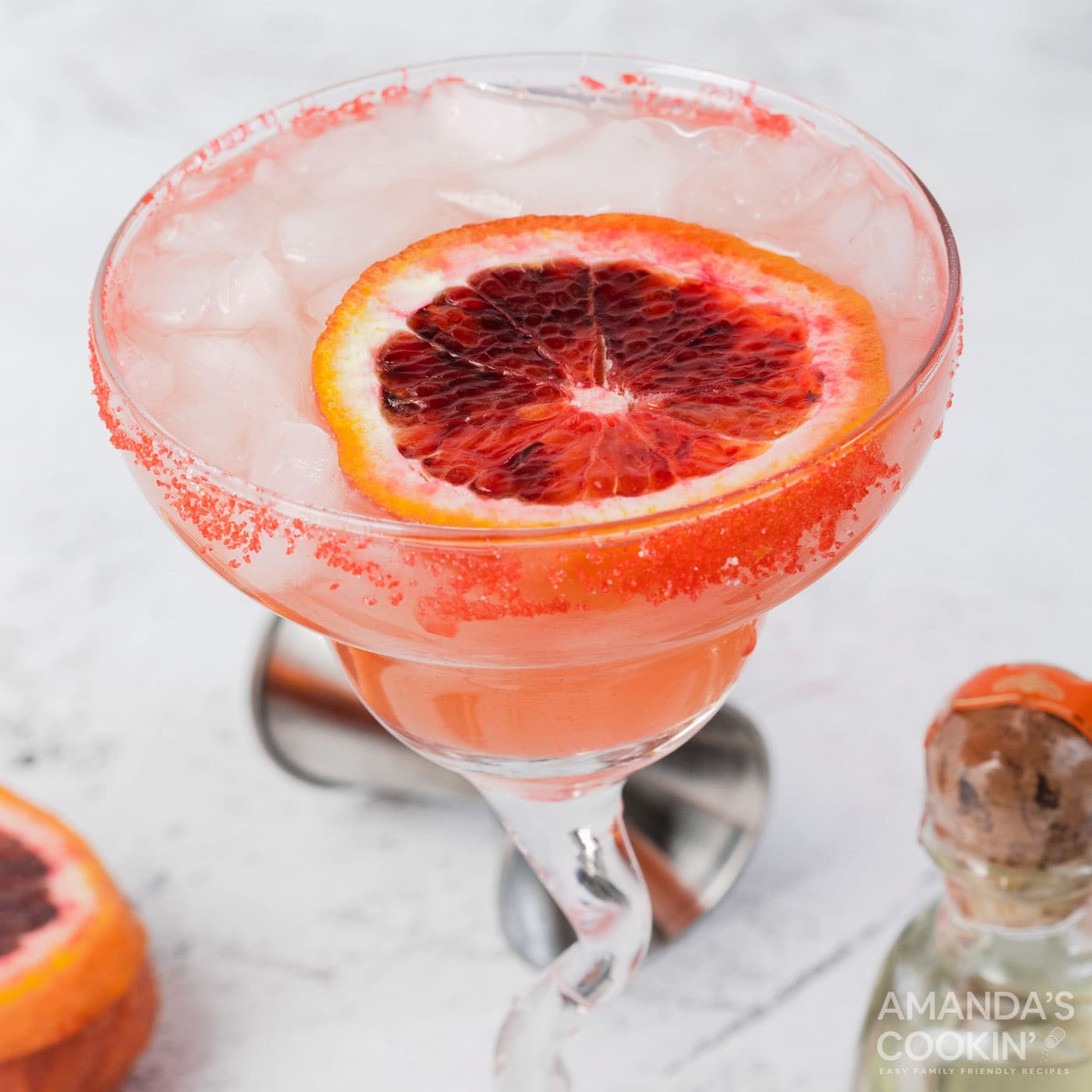 How to Make a Blood Orange Margarita - Amanda's Cookin