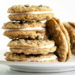 stack of Carrot Cake Sandwich Cookies