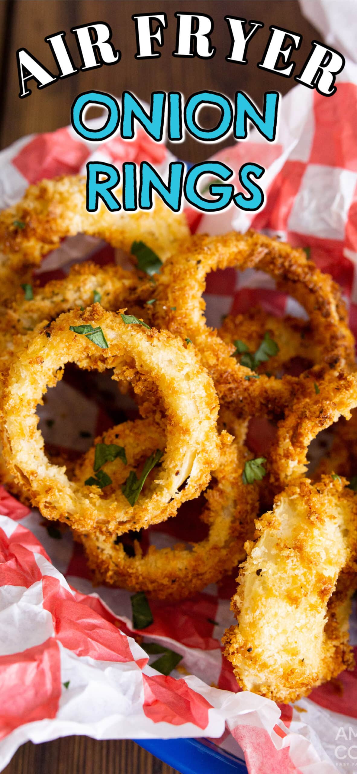 Air Fryer Onion Rings Amanda's Cookin' Air Fryer Recipes