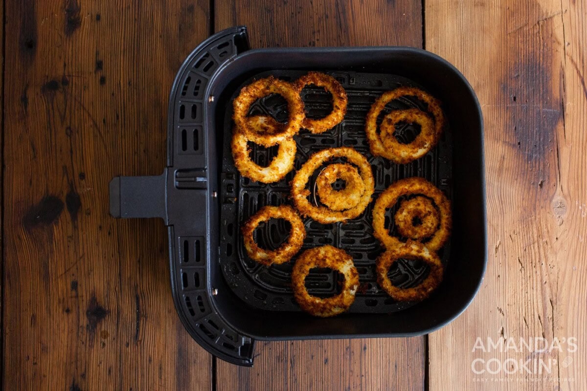 onion rings in air fryer