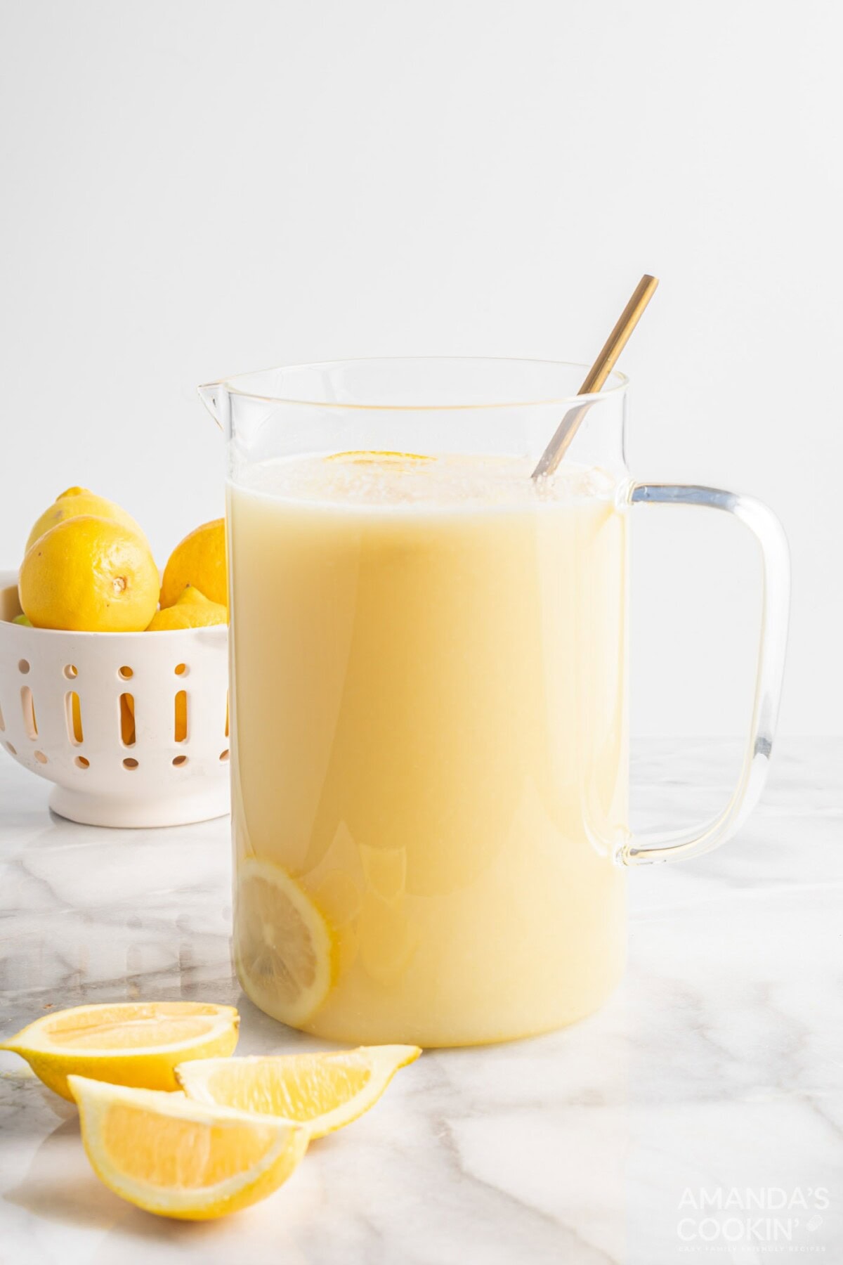 pitcher of Frozen Lemonade