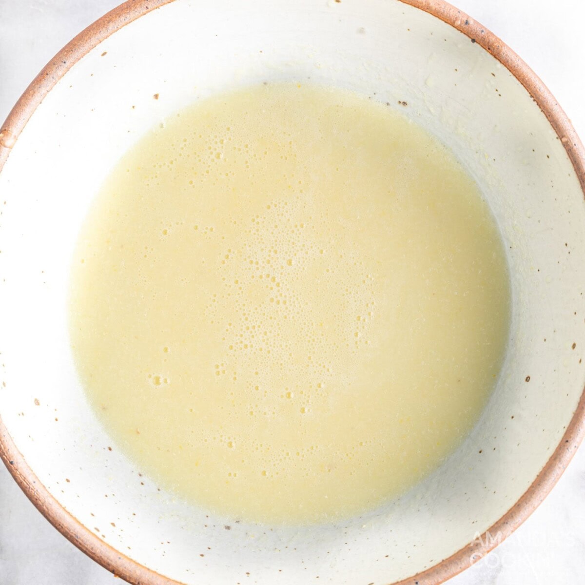 lemonade in a bowl