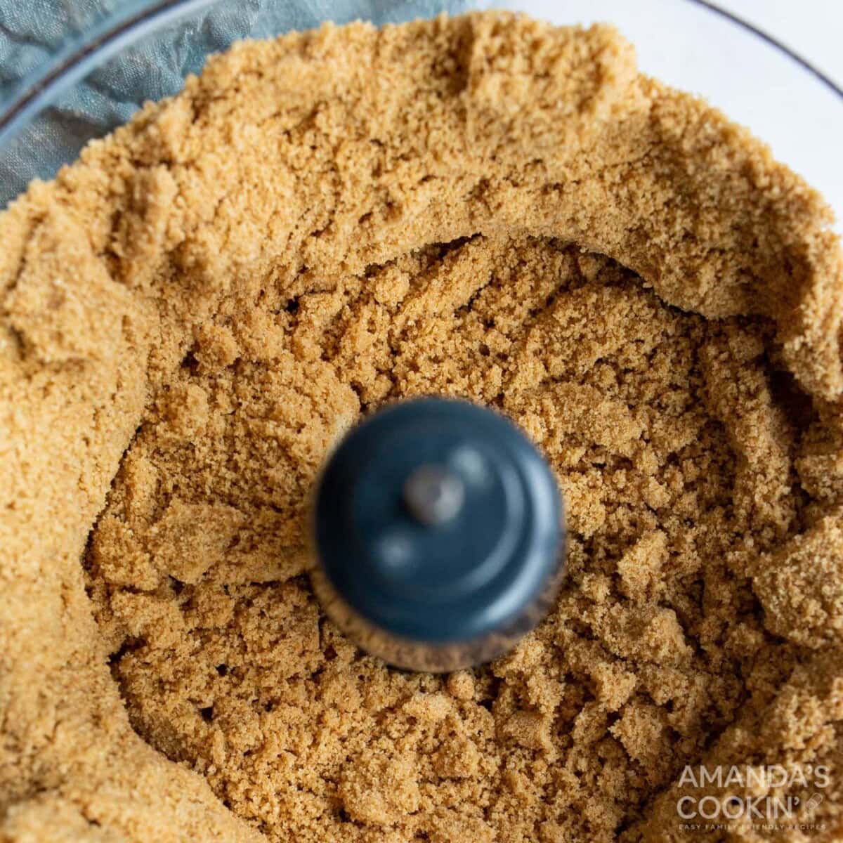 graham cracker in food processor