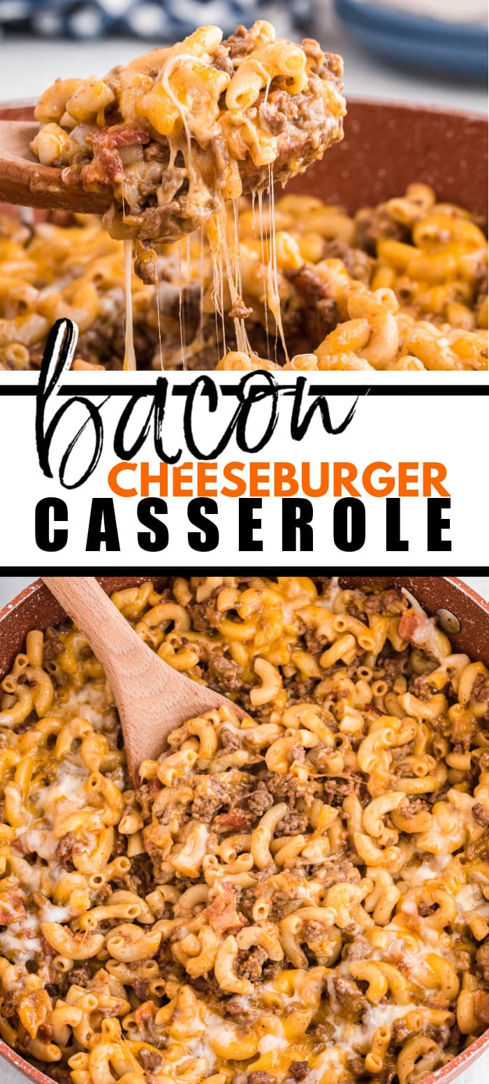 Bacon Cheeseburger Casserole Recipe Amanda's Cookin' Ground Beef