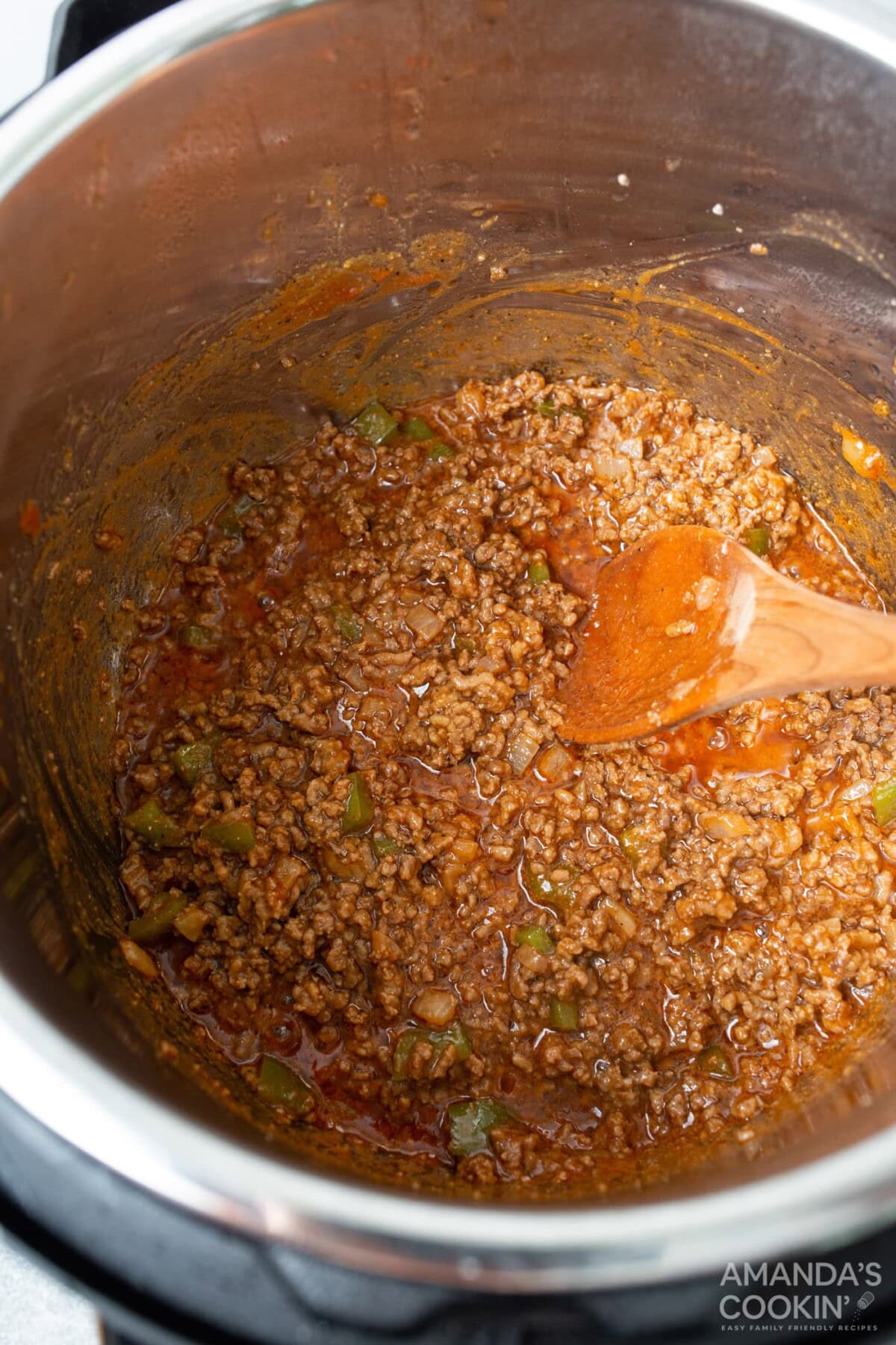sloppy joe in the instant pot