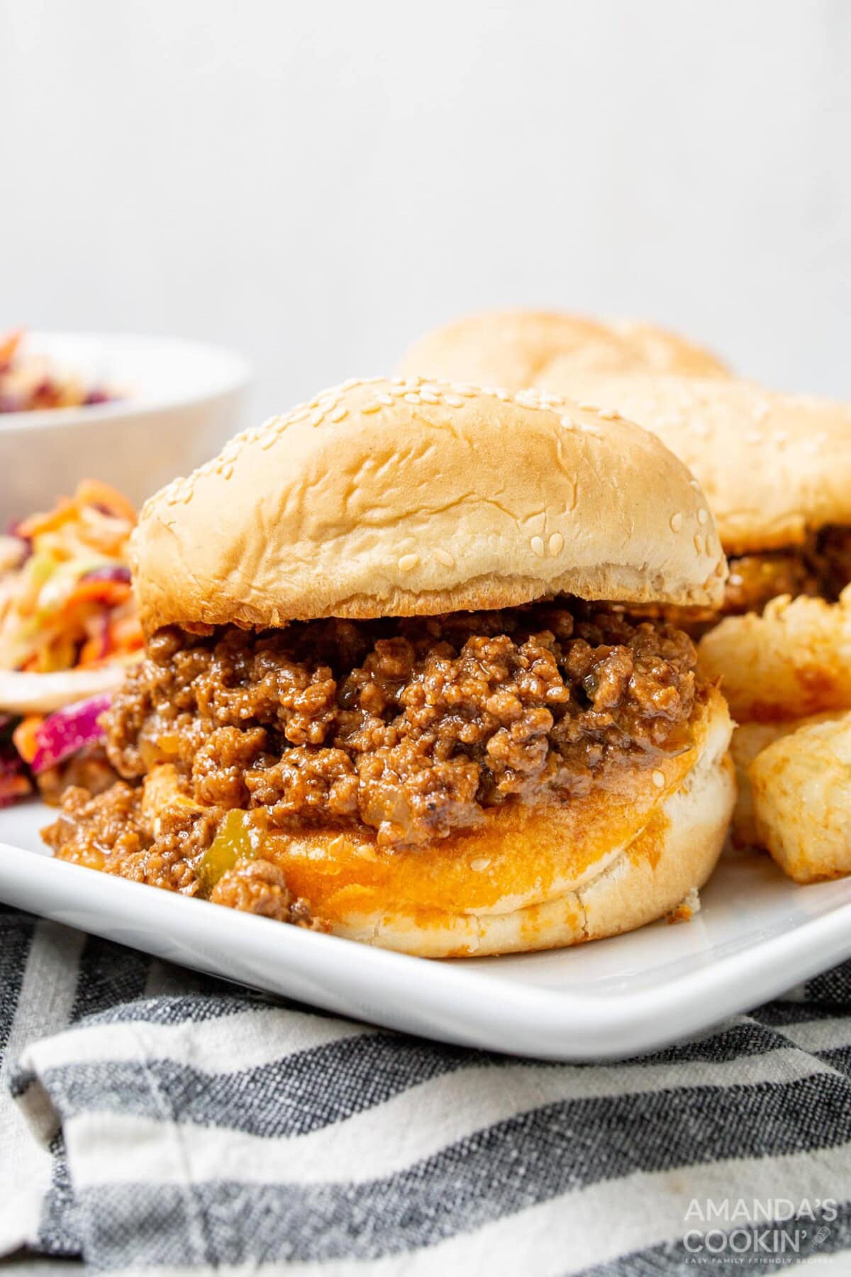 sloppy joe sandwich made in an instant pot