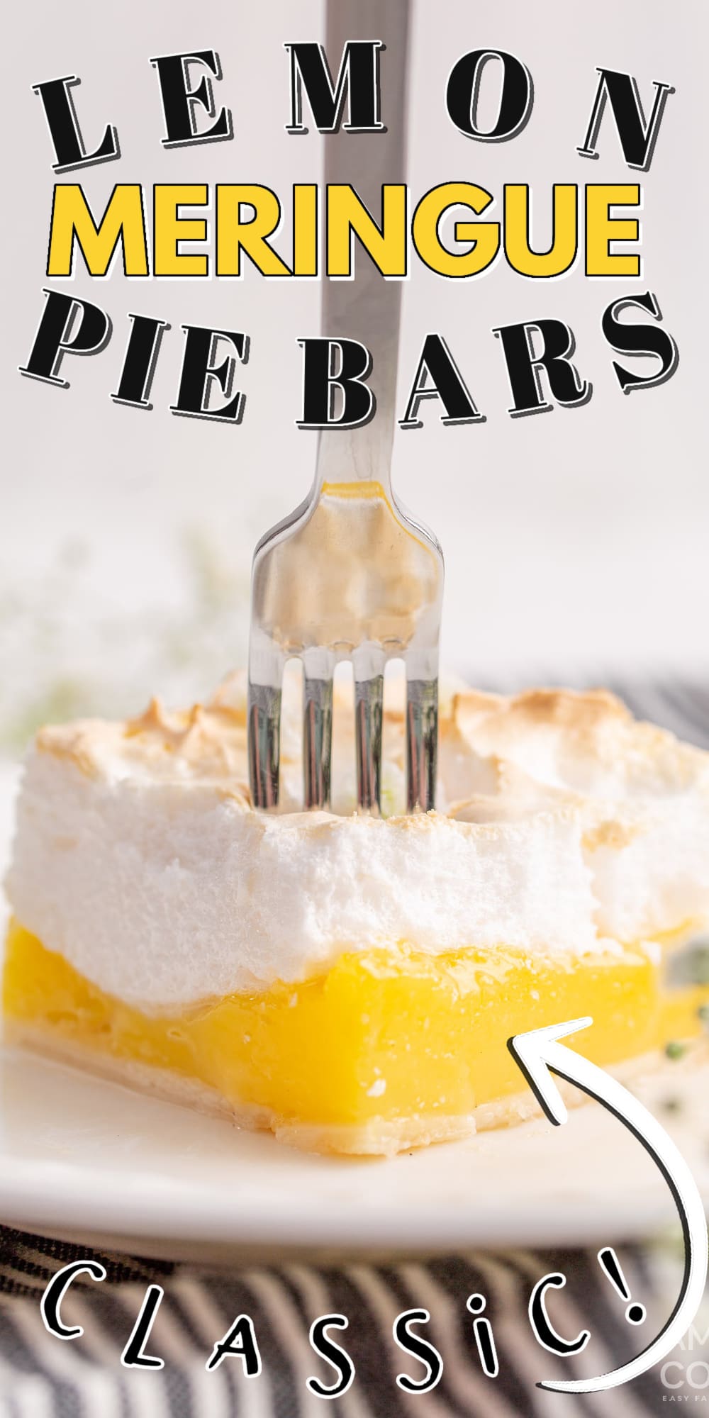 Lemon Meringue Pie Bars Amanda's Cookin' One Pan Desserts