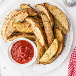 Potato Wedges on a plate