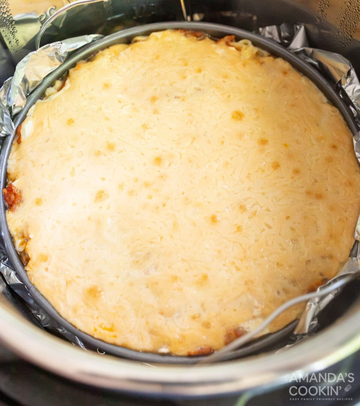 baked lasagna in the instant pot