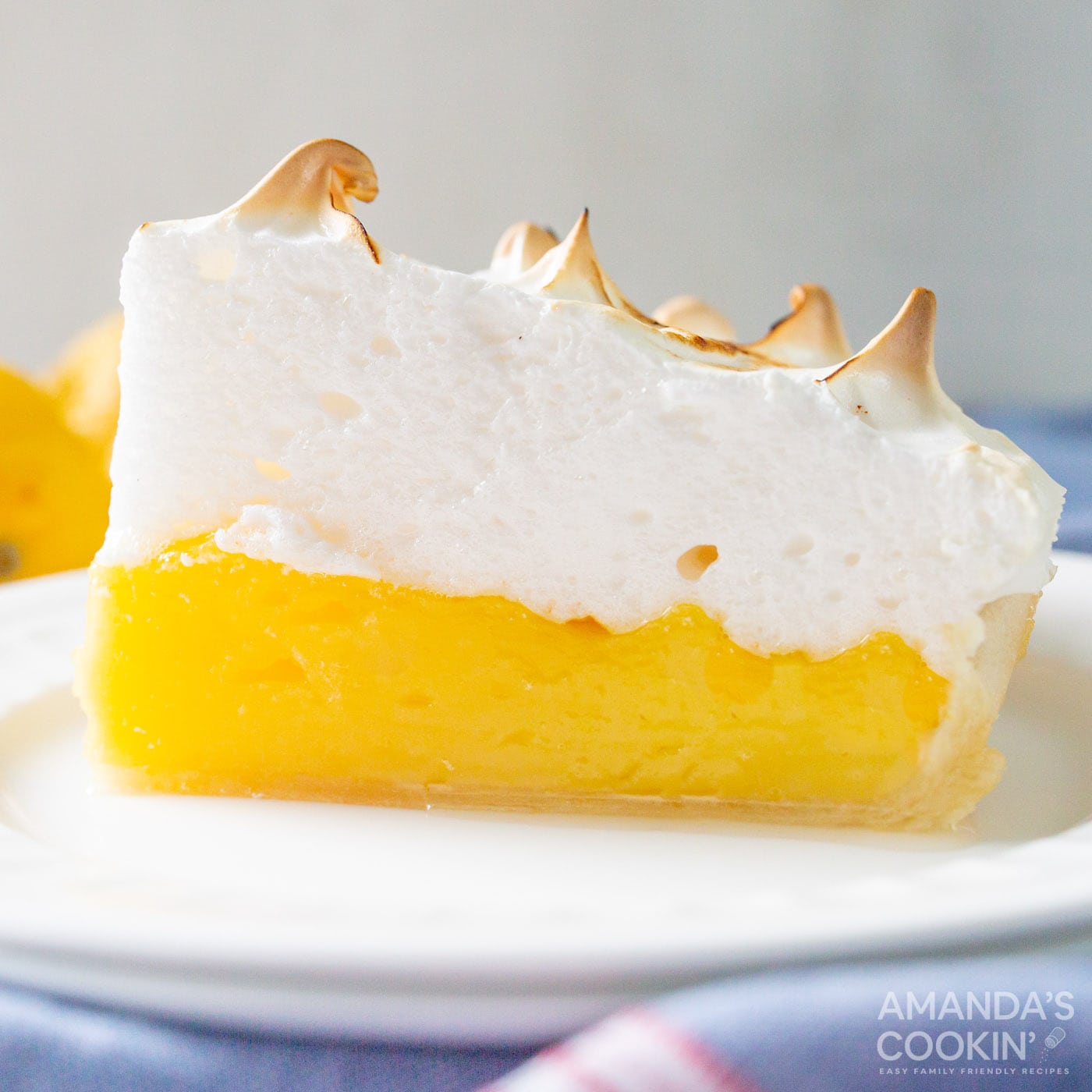 Lemon Meringue Pie - Amanda's Cookin' - Pies & Tarts