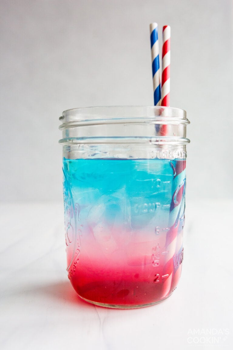 Patriotic Punch - Amanda's Cookin' - Drinks